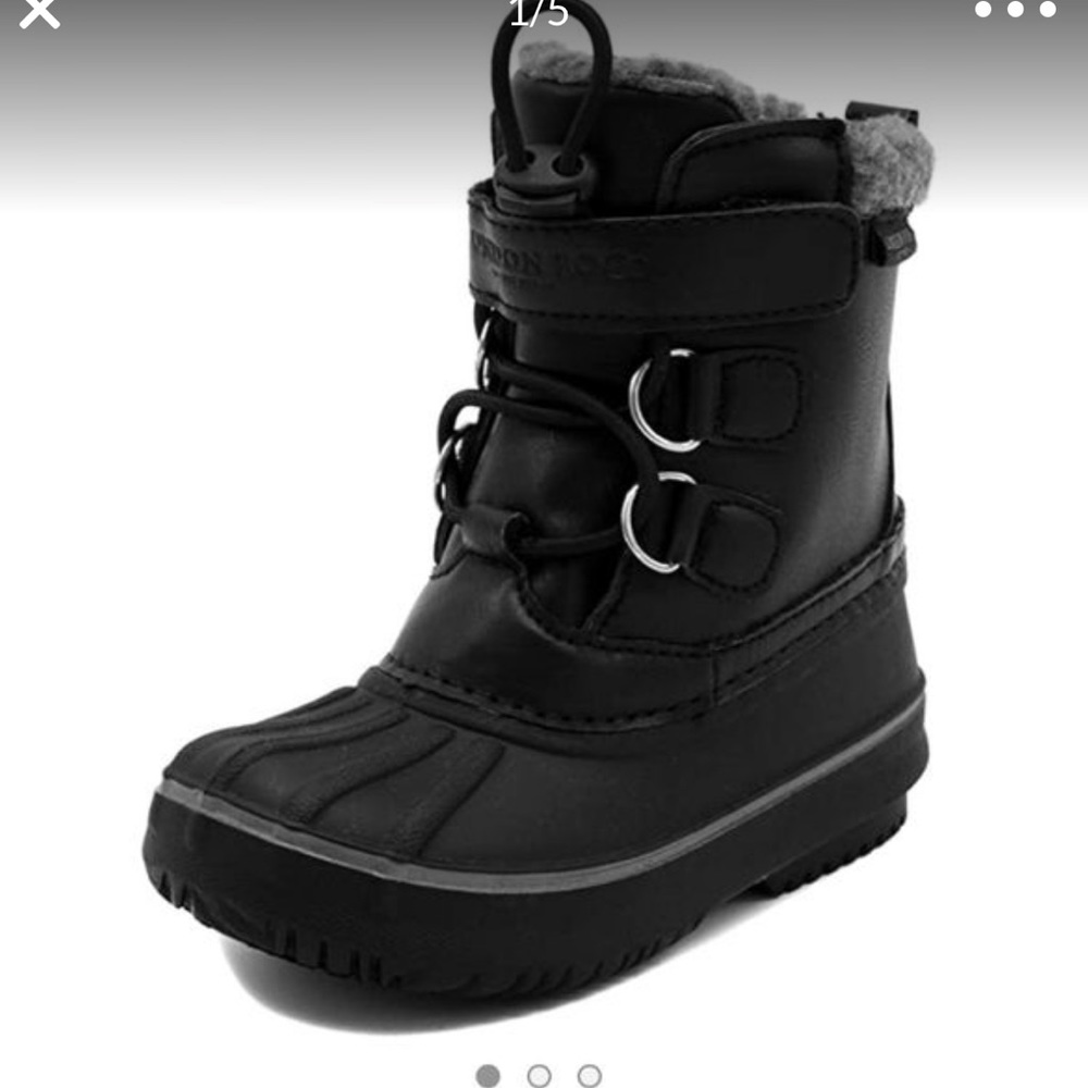 Toddler Oxford Snow Boots- Brand New! Size 8.